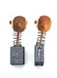 Preview: RC-326 Kohlebürsten Paar, Kohlen 5x8x12mm für z.B. Verwendung in Einhell Winkelschleifer BWS115, TC-AG115, TC-AG125