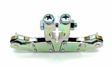 BH-001 kleiner Doppelschenkel Bürstenhalter 10x4x20mm Bürstentasche