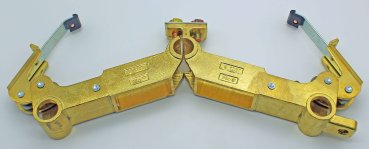 BH-002 Doppelschenkel Bürstenhalter OEM Siemens od Hyundai Schleifringläufer 50x25x50mm Bürstentasche