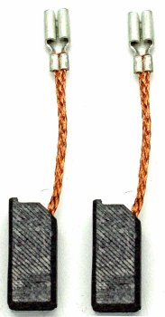 RC-166 Kohlebürsten Paar, Kohlen 6,3x7x15mm für z.B. Flex Winkelschleifer K53, K56, Schlitzfräse F1509, Schleifer ZL1104, K53, K56, K66, 285994