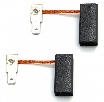 RC-180132 Kohlebürsten Paar, Kohlen 8x10x22mm für z.B. Bosch Sägen wie 156303.4
