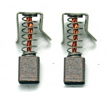 RC-180138 Kohlebürsten Paar, Kohlen 6x7,5x9mm für z.B. Bosch Akku Bohrmaschinen, Bohrhammer siehe unten