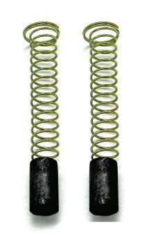 RC-180200 Kohlebürsten Paar, Kohlen 6,3x11mm rund für z.B. Black & Decker Bohrmaschinen D400, D500, D520, D640, D700, D720, D820, GD10, GD20