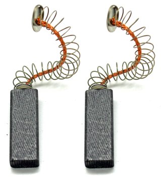 RC-180355 Kohlebürsten Paar, Kohlen 6x9x24,5mm für z.B. AEG Staubsauger,  Industriestaubsauger NT900, NT-900, NTE900, NTE-900