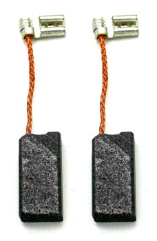RC-180357 Kohlebürsten Paar, Kohlen 6,3x10x20mm für z.B. AEG Bohrhammer PHM