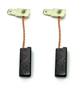 RC-1775 Kohlebürsten Paar, Kohlen 6,3x8x19mm für z.B. Flex Rührer R600, Schleifer LK6010, ZLK610, ZSK620, ZLK604, LK604