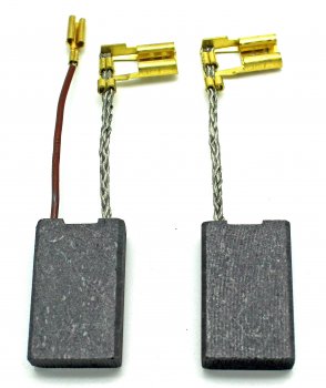 RC-18119936 Kohlebürsten Paar, Kohlen 6,3x16x26mm für z.B. Bosch Bohrhammer GBH12-52D, GBH12-52DV, GBH12-52DV Bare, GSH11VC