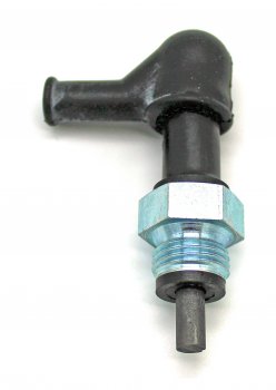 ZH-2091 Stromzuführung, Zündkerzenhalter STK 6/16 R "ZF" für Trockenlauf mit 6mm Kohlebürste