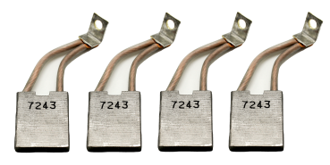 RC-304584 Kohlebürsten Satz ( 4 Stück ) 6x22x25,5mm für z.B. Bosch oder SAXBY 25421580,  25431580