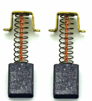 RC-326 Kohlebürsten Paar, Kohlen 5x8x12mm für z.B. Verwendung in Einhell Winkelschleifer BWS115, TC-AG115, TC-AG125