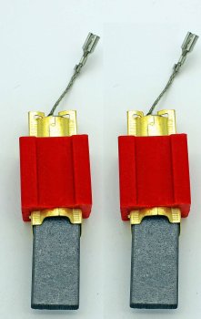 RC-403 Kohlebürsten Paar mit Halter 5x15x30mm für z.B. Miele Waschmaschinen od Staubsauger D240181, Miele W106, Miele W120, Miele W135