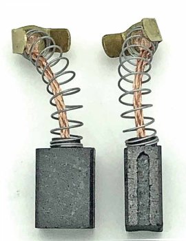 RC-441 Kohlebürsten Paar, Kohlen 7x11x17mm für z.B. Einhell Elektrorasenmäher GC-EM 1536