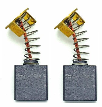 RC-611 Kohlebürsten Paar, Kohlen 7x17x17mm für Verwendung in z.B. Bosch 4100, 5312, GTS10, GCM10S