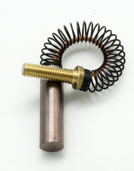ZH-003ES Kohlebürsteneinsatz Metallgraphit, 8mm rund als Ersatzteil für ZH-003