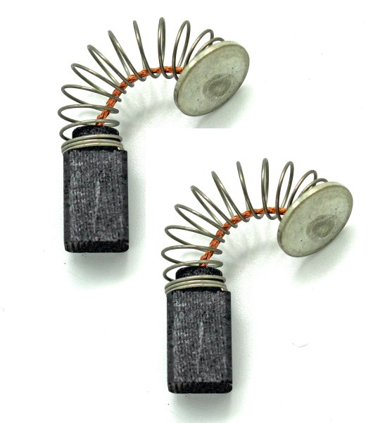 RC-180372 Kohlebürsten Paar, Kohlen 6,3x8x11,5mm für z.B. Milwaukee Bohrmaschine HDE13RQD