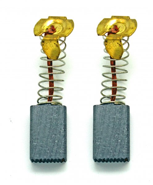 PRC-836 carbon brush pair,  6x10x15mm for e.g. Makita CB100, CB101, CB102, CB103, CB124 402, 1001, 1100, 1600, 2106, 6906, 9741, 9900, 9901