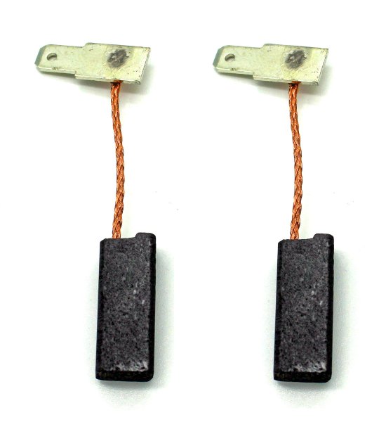 RC-1775 Kohlebürsten Paar, Kohlen 6,3x8x19mm für z.B. Flex Rührer R600, Schleifer LK6010, ZLK610, ZSK620, ZLK604, LK604
