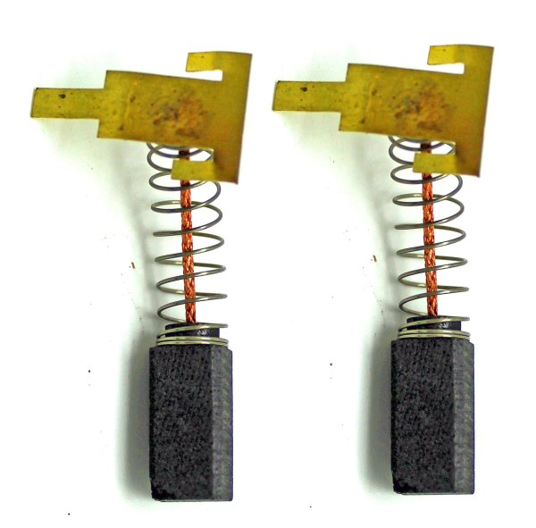 RC-180908 Carbon brush pair 6,3x7x14mm for use in e.g. Wolf hedge trimmer WOLF 4620, WOLF 4639, WOLF 4647,  WOLF 4694