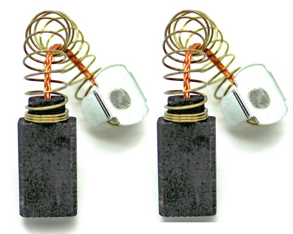 RC-180935 carbon brush pair, 6,4x10x17,5mm for use in e.g. DeWalt Beltsander DW650 and DW650E