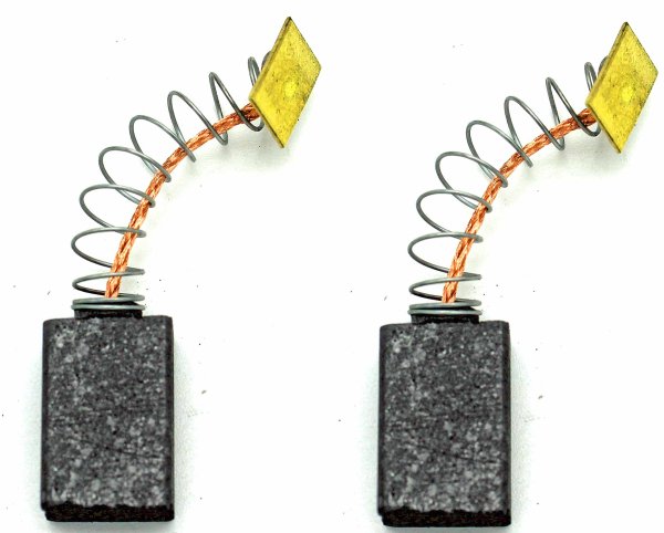 RC-314 Kohlebürsten Paar, Kohlen 7x11x16mm für Verwendung in Einhell Mörtelmixern, auch Workzone WPBH 1500 Bohrhammer