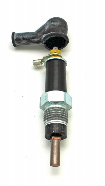 ZH-011 Stromzuführung, Zündkerzenhalter, Trockenlauf, Kohlebürste 6mm rund, M16x1,5 SW19