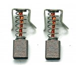 RC-180138 Kohlebürsten Paar, Kohlen 6x7,5x9mm für z.B. Bosch Akku Bohrmaschinen, Bohrhammer siehe unten