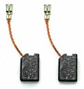 RC-221 Kohlebürsten Paar, Kohlen 6,3x10x14mm für z.B. Black&Decker Winkelschleifer KG100B/1, KG100C/2, KG100D/3, KG85B/1, KG85C/2, KG85D/3