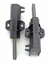 RC-415 Kohlebürsten Paar, Kohlen mit Halter 5x13,5x40mm für z.B. Waschmaschinen der Merloni Gruppe bzw. Whirpool Gruppe